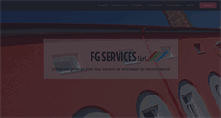 Desktop Screenshot of fgservices.ch
